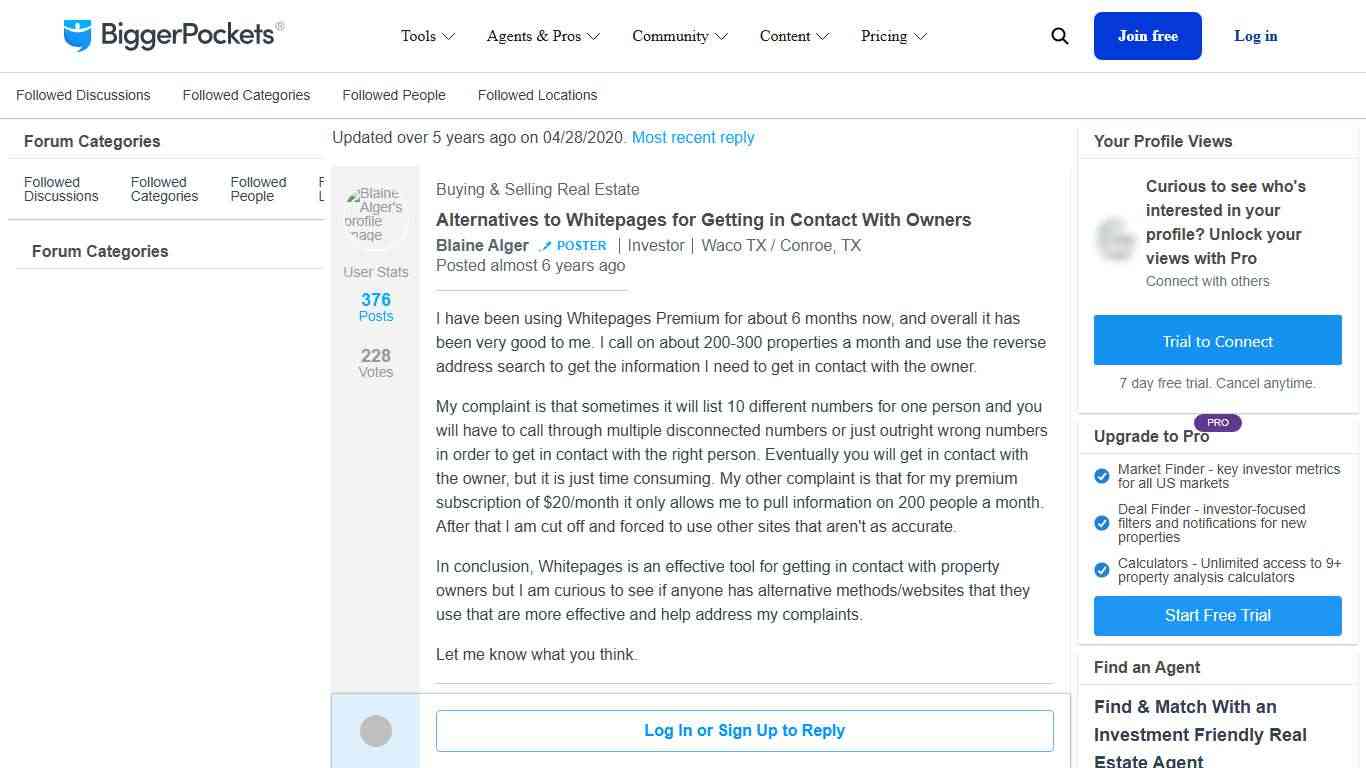 Alternatives to Whitepages for Getting in Contact With OwnersAlternatives to Whitepages for Getting in Contact With Owners
