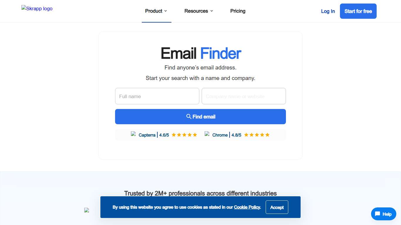 Email Finder Free Email Lookup by Name & Company